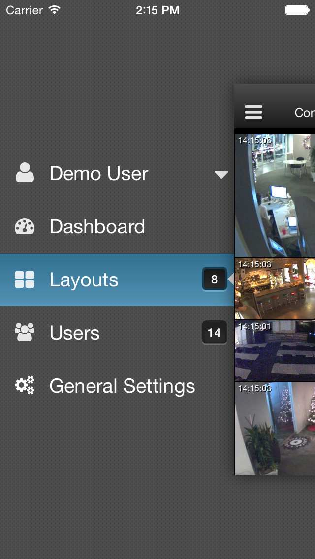 iOS Simulator Screen shot Dec 19, 2014, 2.15.11 PM Eagle Eye Networks