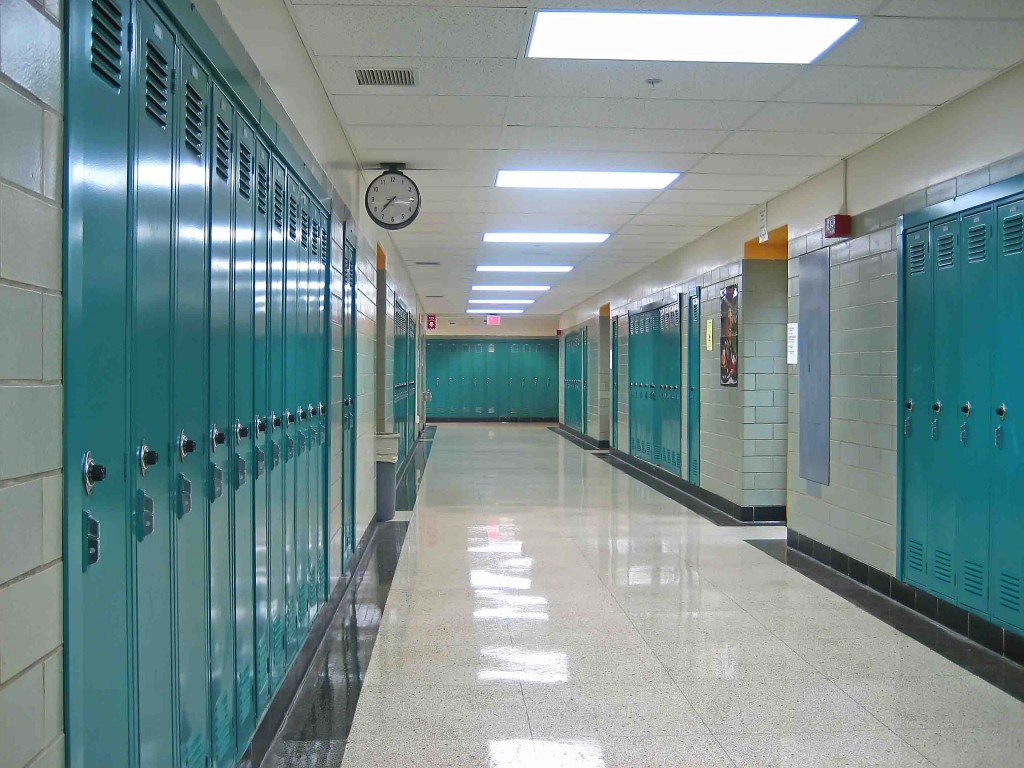 School Hallway video surveillance