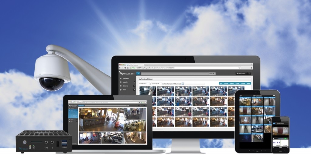 Cloud video surveillance image Eagle Eye Networks