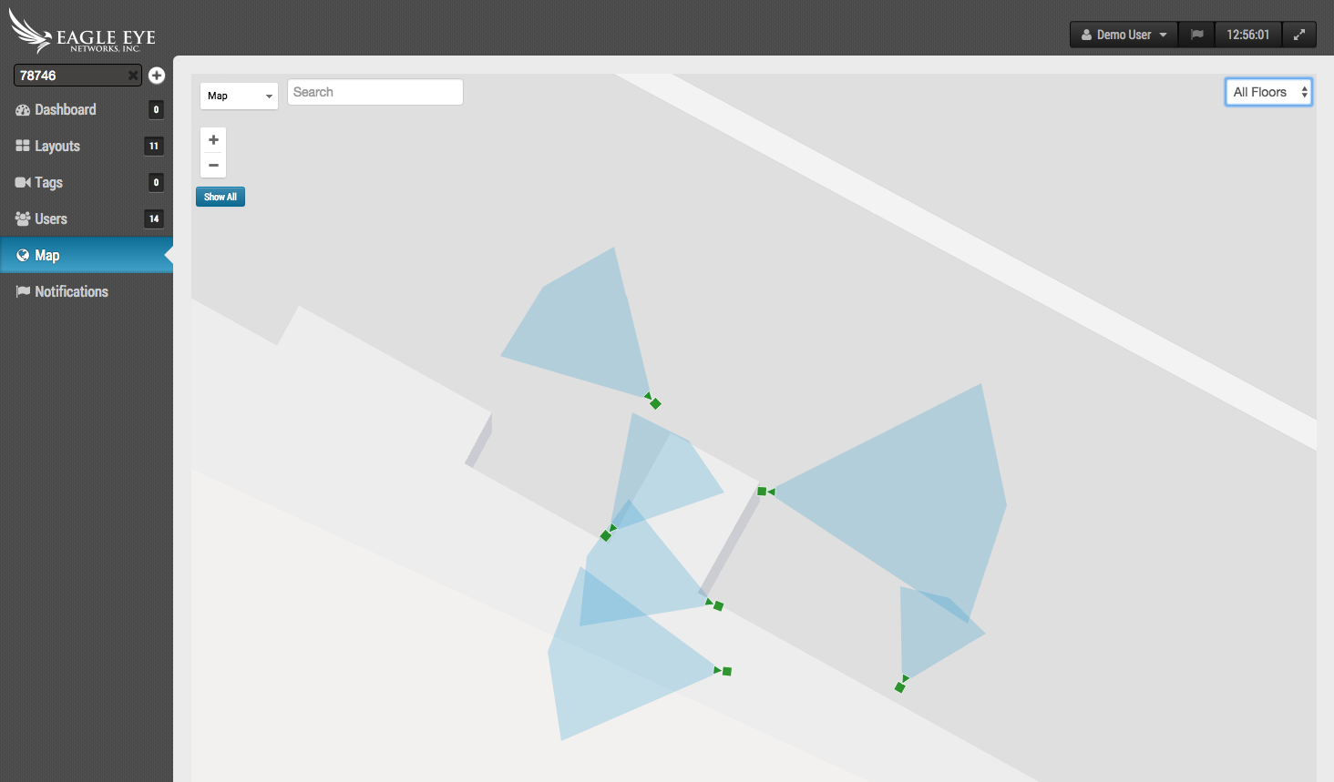 Example of zip code filter in Maps view