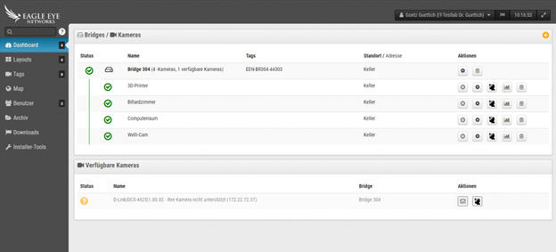 The configuration interface of the solution (Screenshot: Sysbus)