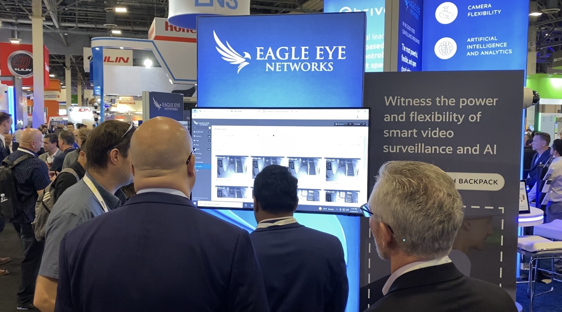 Eagle Eye Networks demos AI surveillance at ISC West