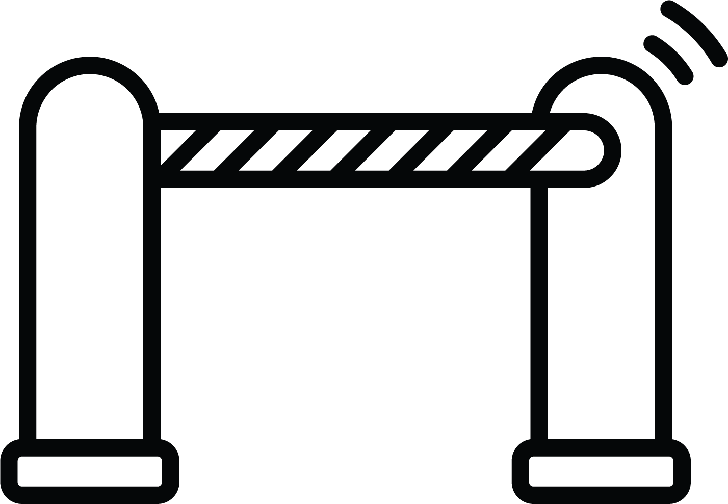 Parking Gate Icon - Eagle Eye License Plate Recognition System