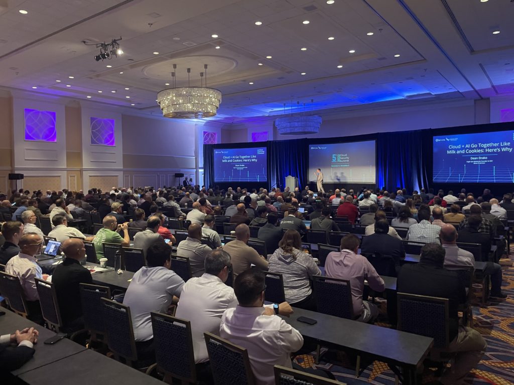 Dean Drako AI presentation Eagle Eye Networks Cloud Security Summit