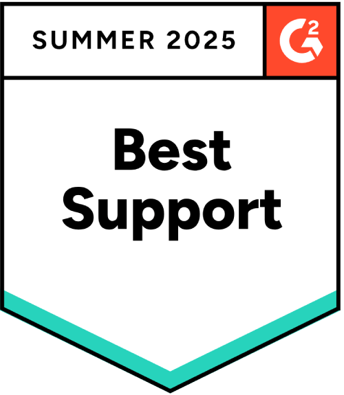 een g2 best support award 2025 - Reseller Partner Program
