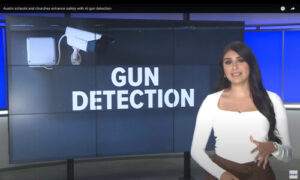 KVUE Gun Detection 300x180 - In the News
