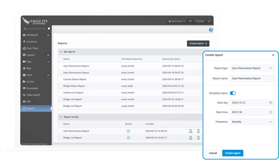 vms reports ui - VMS V2 - Reports